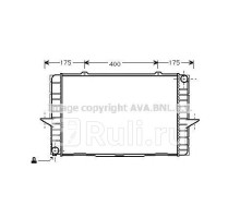 VO2063 - Радиатор охлаждения (AVA) Volvo 850 (1991-1997)