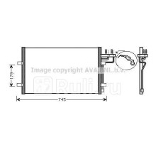 FDA5367 - Радиатор кондиционера (AVA) Ford Focus 2 рестайлинг (2008-2011)