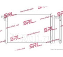5712K8C1S - Радиатор кондиционера (SRLINE) Peugeot 308 (2011-2015)