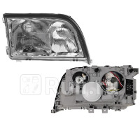 ST-13-0040 - Фара правая (SAT) Mercedes W140 (1994-1998)