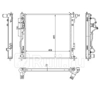 HY0018-1 - Радиатор охлаждения (SAT) Hyundai Tucson 3 (2015-2021)