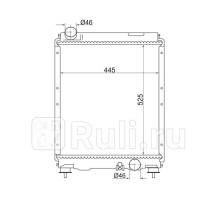 KY-MC0019 - Радиатор охлаждения (KOYO) Mitsubishi Fuso Canter (2005-2008)