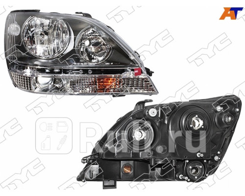20-5807-01-1A - Фара правая (TYC) Lexus RX 300 (1998-2003)