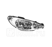 20-6155-05-2B - Фара правая (TYC) Peugeot 206 (1998-)