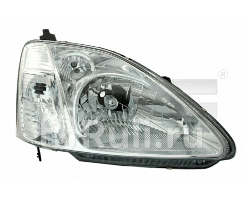 20-6251-05-2B - Фара правая (TYC) Honda Civic хэтчбек (2001-)