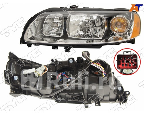 20-9082-A0-1N - Фара левая (TYC) Volvo S60 (2005-2009)