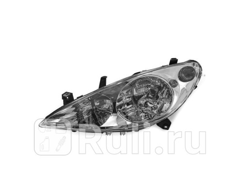 20-A166-05-2B - Фара левая (TYC) Peugeot 307 (2001-)
