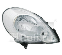 20-B399-05-2B - Фара правая (TYC) Renault Kangoo 2 (2008-2013)