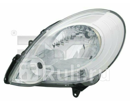20-B400-A5-2B - Фара левая (TYC) Renault Kangoo 2 (2008-)