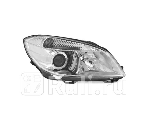 20-E427-05-2B - Фара правая (TYC) Skoda Fabia 2 рестайлинг (2010-)