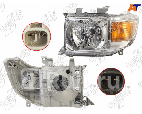 212-11M4L-LD-E - Фара левая Toyota Land Cruiser 70 рестайлинг (2007-2021)