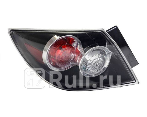 216-1984L-AQ - Фонарь левый задний в крыло (DEPO) Mazda 3 BK хэтчбек (2006-2009)