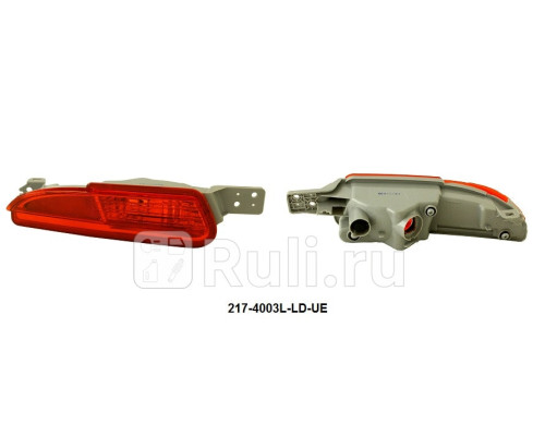 217-4003L-LD-UE - Фонарь левый задний в бампер (DEPO) Honda CR V 4 (2012-2014)