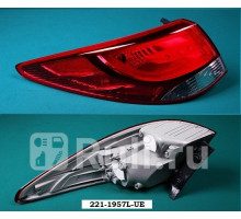 221-1957L-UE - Фонарь левый задний в крыло (DEPO) Hyundai Tucson 2 (2009-2014)