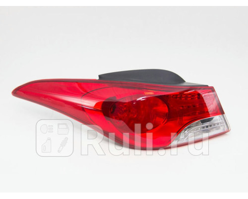 221-1961L-UE - Фонарь левый задний в крыло (DEPO) Hyundai Avante (2010-2013)