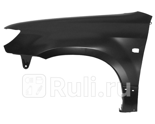 ST-MB50-016-2 - Крыло переднее левое (SAT) Mitsubishi Outlander CU (2002-2008)
