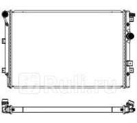 34718502 - Радиатор охлаждения (SAKURA) Volkswagen Tiguan (2007-2011)