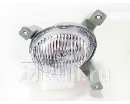 235-2001L-UE - Противотуманная фара левая (DEPO) Chevrolet Aveo T250 седан (2006-)