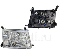 ST-212-11C1R - Фара правая (SAT) Toyota Land Cruiser 100 (1998-2005)