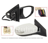 ST-DT09-940-1 - Зеркало правое (SAT) Nissan Bluebird Sylphy B17 (2012-2021)