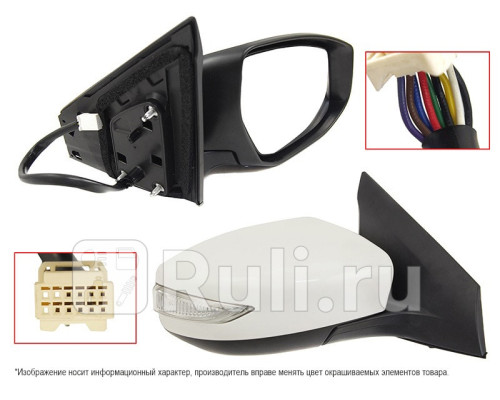 ST-DT09-940-1 - Зеркало правое (SAT) Nissan Bluebird Sylphy B17 (2012-2021)