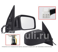 ST-DTU2-940-1 - Зеркало правое (SAT) Nissan X-Trail T31 рестайлинг (2011-2015)