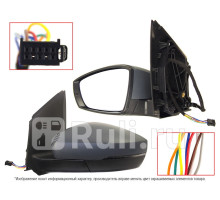 ST-VWP5-940-G2 - Зеркало левое (SAT) Volkswagen Polo седан рестайлинг (2015-2020)