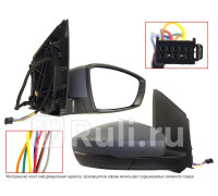 ST-VWP5-940-G1 - Зеркало правое (SAT) Volkswagen Polo седан рестайлинг (2015-2020)