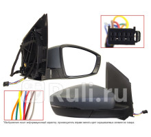 ST-VWP5-940-G1 - Зеркало правое (SAT) Volkswagen Polo хетчбэк (2010-2014)