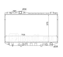 TY0005-80 - Радиатор охлаждения (SAT) Toyota Mark2 X80 (1988-1996)