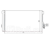 ST-MB69-394-0 - Радиатор кондиционера (SAT) Mercedes Vito W639 (2003-2014)