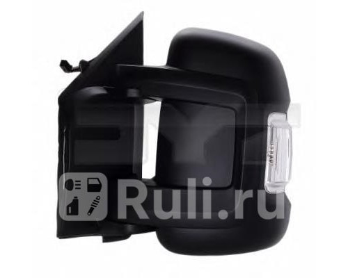 388-FTD130TL - Зеркало левое (TYC) Fiat Ducato 250 (2006-2014)