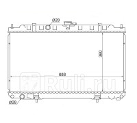 NS0001-16-MT - Радиатор охлаждения (SAT) Nissan Sunny FB15 (1998-2004)