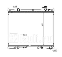 KI0005-2 - Радиатор охлаждения (SAT) Kia Sorento 1 (2006-2009)