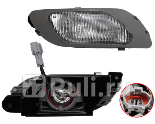 ST-222-2002R - Противотуманная фара правая (SAT) Daewoo Nexia N100 (1995-2008)