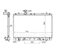 SG-SK0007 - Радиатор охлаждения (SAT) Suzuki Liana (2001-2004)