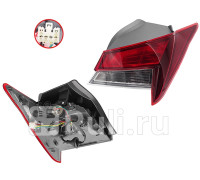 ST-121-19HDEL20R - Фонарь правый задний в крыло (SAT) Hyundai Elantra 7 CN7 (2020-2021)
