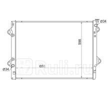 TY0009-120-2R - Радиатор охлаждения (SAT) Toyota Land Cruiser Prado 150 (2009-2013)