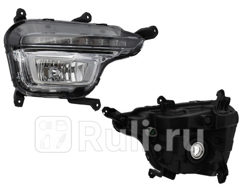 ST-223-20R3R - Светодиодная противотуманная фара правая (SAT) Kia Rio 3 рестайлинг (2015-2017)