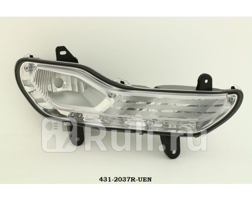 431-2037R-UEN - Противотуманная фара правая (DEPO) Ford Kuga 2 (2013-2016)