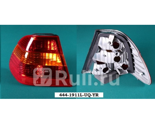 444-1911L-UQ-YR - Фонарь левый задний в крыло (DEPO) BMW E46 (2002-2004)