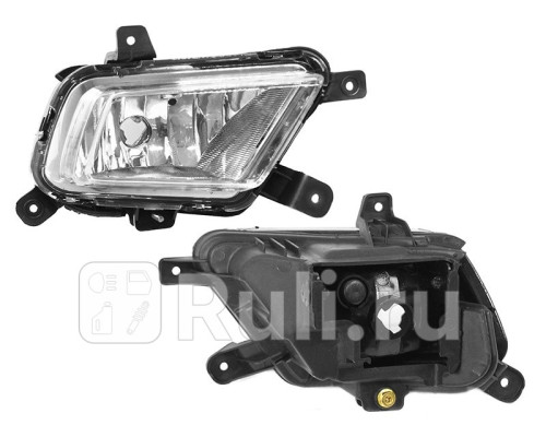 ST-323-20G1R - Противотуманная фара правая (SAT) Kia Rio 2 (2009-2011)
