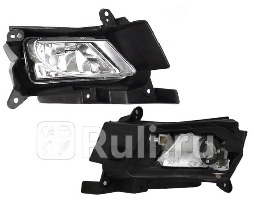 ST-216-2029R - Противотуманная фара правая (SAT) Mazda 3 BL (2009-2011)