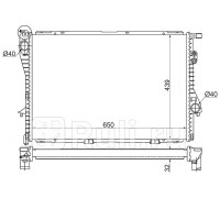 BW0006-97 - Радиатор охлаждения (SAT) BMW E39 (1995-2004)