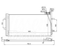 ST-AUQ3-394-0 - Радиатор кондиционера (SAT) Audi Q3 (2011-2018)