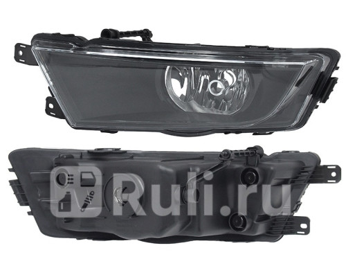 ST-665-2013L-UE2 - Противотуманная фара левая (SAT) Skoda Octavia A7 (2013-2017)