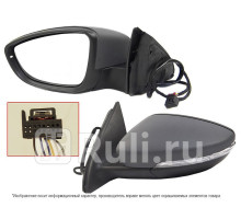 ST-VWA9-940-2 - Зеркало левое (SAT) Volkswagen Passat B7 (2011-2015)