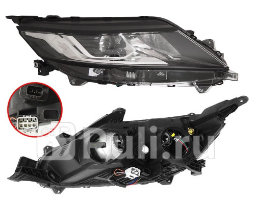 ST-214-11ASR-LDEM2 - Фара правая (SAT) Mitsubishi L200 (2018-2021)