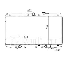 HD0003-CF - Радиатор охлаждения (SAT) Honda Torneo (1997-2002)