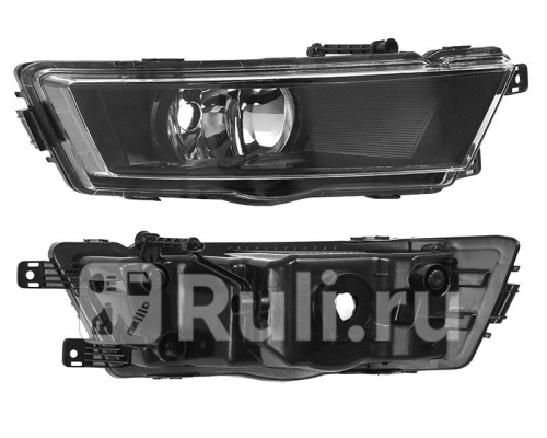 ST-665-2012R-UE2 - Противотуманная фара правая (SAT) Skoda Rapid (2012-2017)